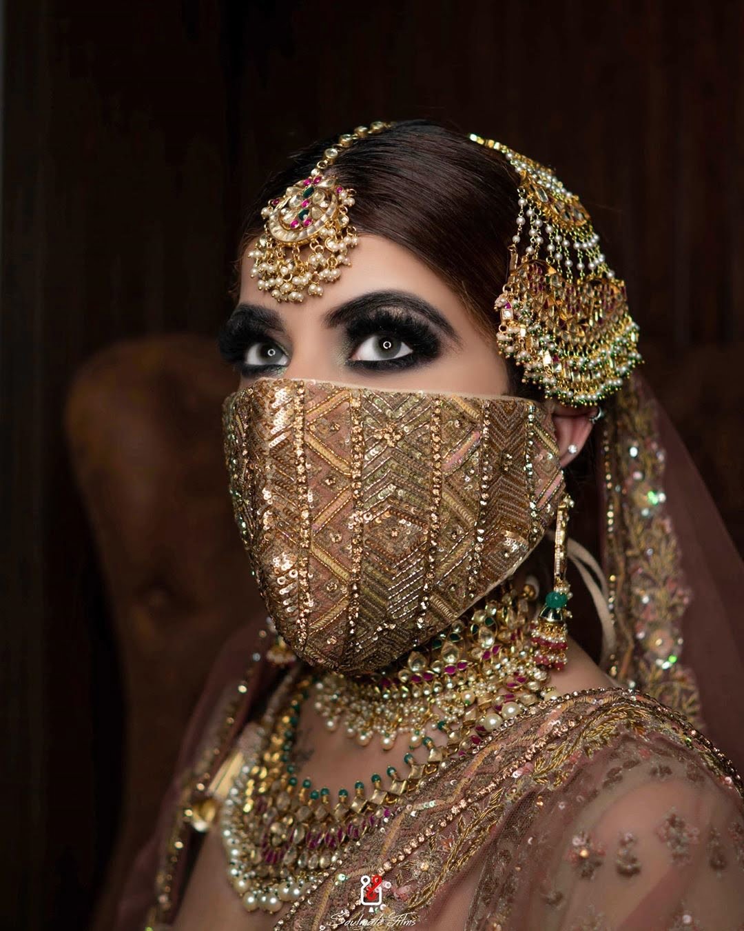 50 Super Stylish Bridal Face Masks Ideas for Your 2020 Intimate Wedding!