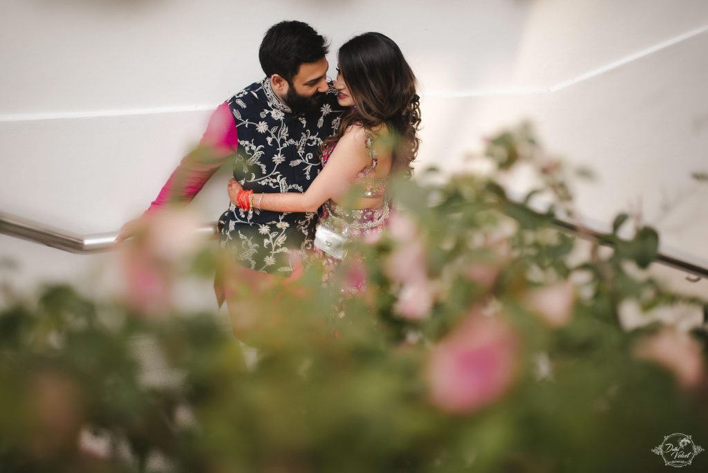 Nikita Puneet mehendi couple photoshoot for beach wedding in pattaya