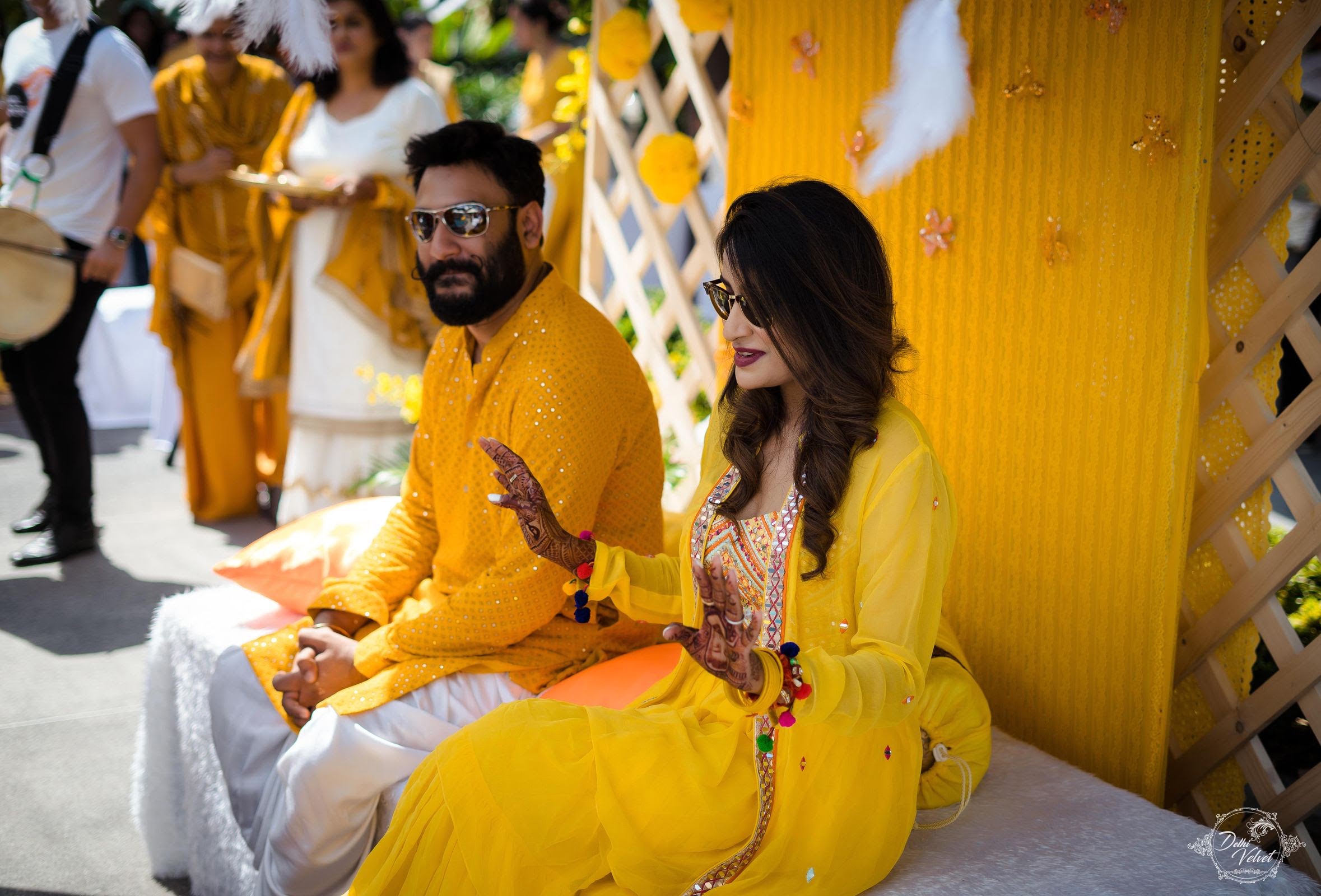 what to wear on your haldi ceremony