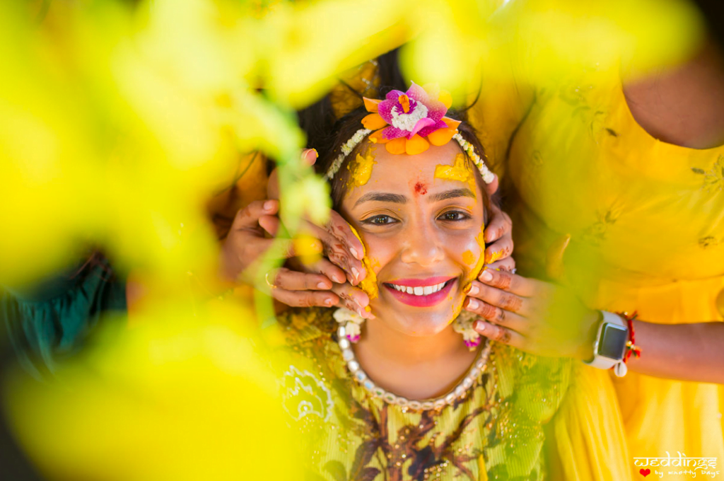 Unique Photography Ideas for Indian Haldi Ceremony 