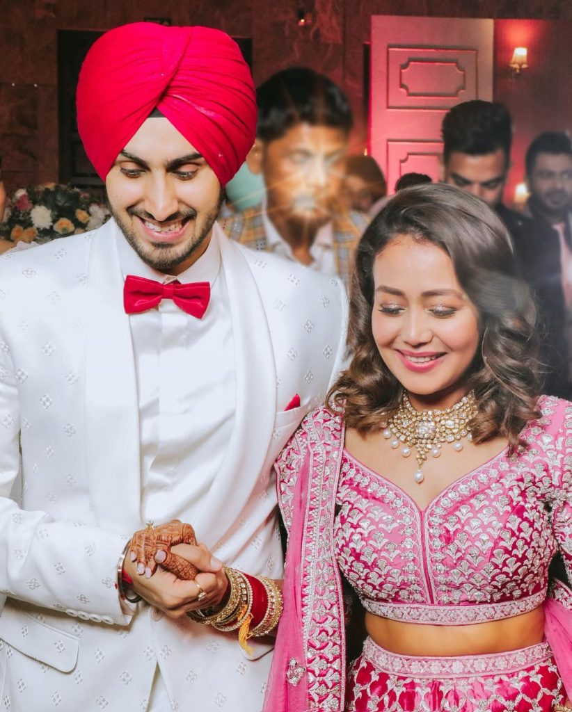 neha rohanpreet engagement ceremony candid