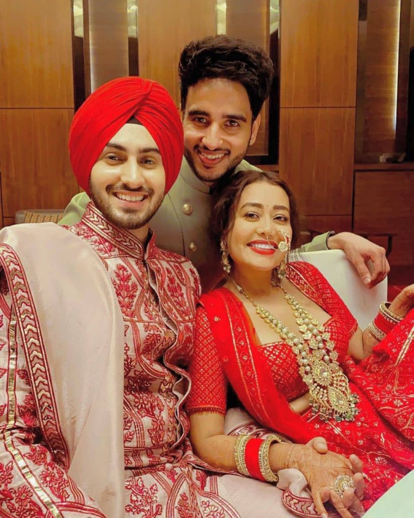 neha kakkar wedding selfie