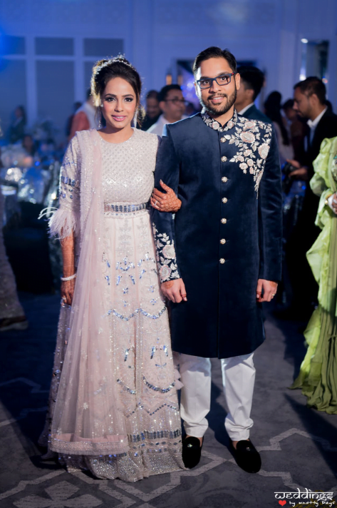 Rocking entrance of Akhil and Shalini to their Starry Nights Themed Sangeet at Dusit Thani Hua Hin, Thailand