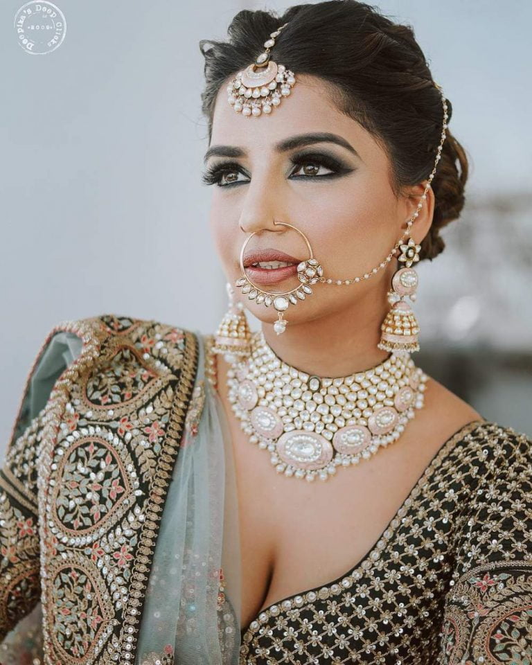 bridal necklace for lehenga