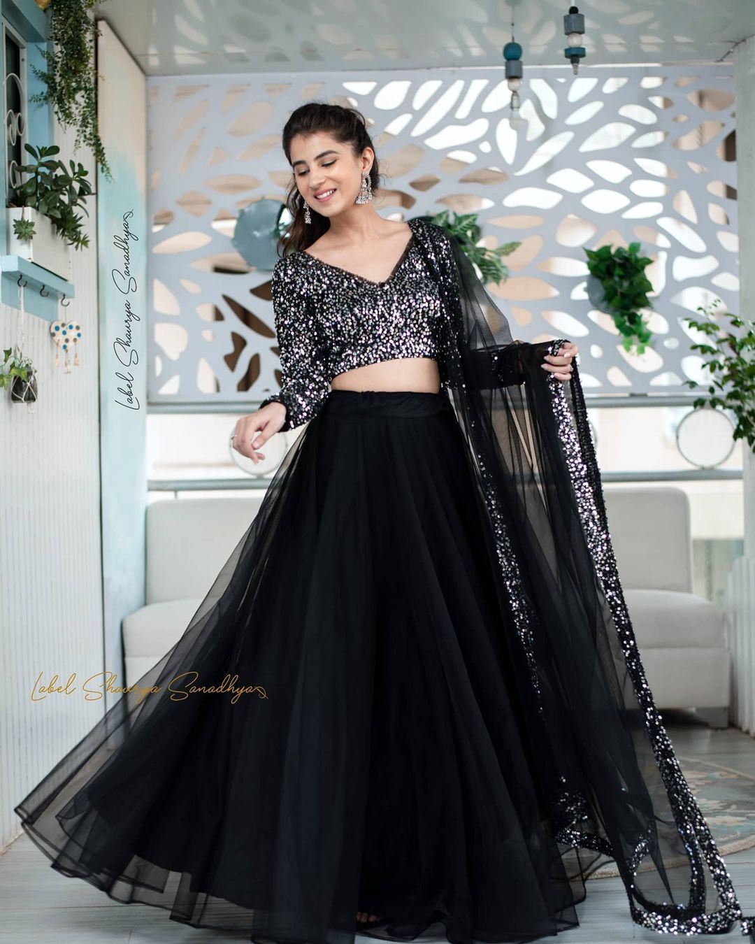 black lehenga combinations color 2020 ...