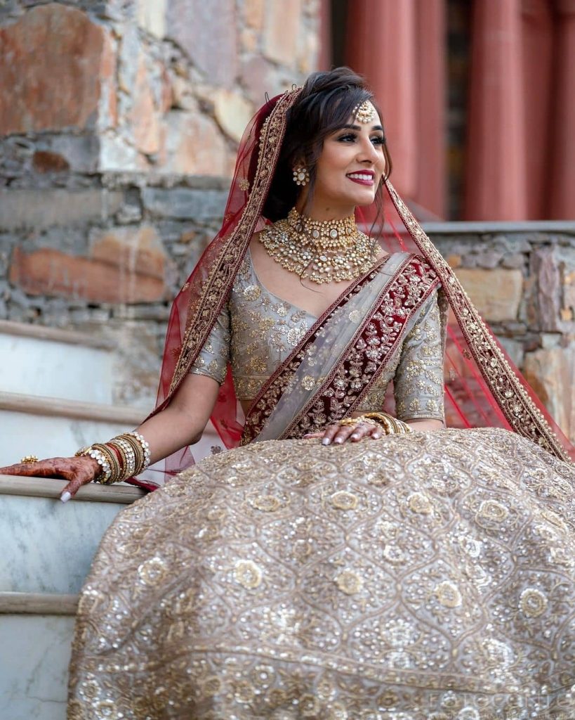 21 Lehenga Color Combinations for Brides that are Going to Rule The Wedding  Season | Latest bridal dresses, Indian bridal outfits, Lehenga color  combinations