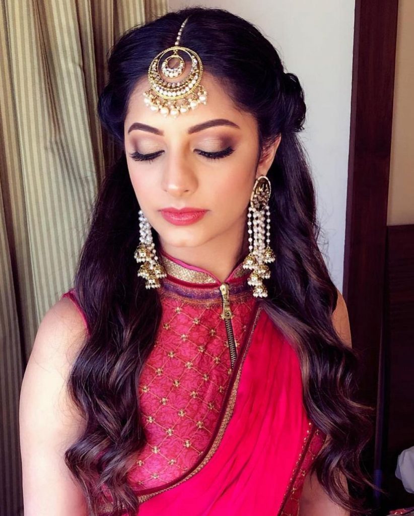 30+ Easy & Best Indian Hairstyles for Gown for all Hair Types & Events