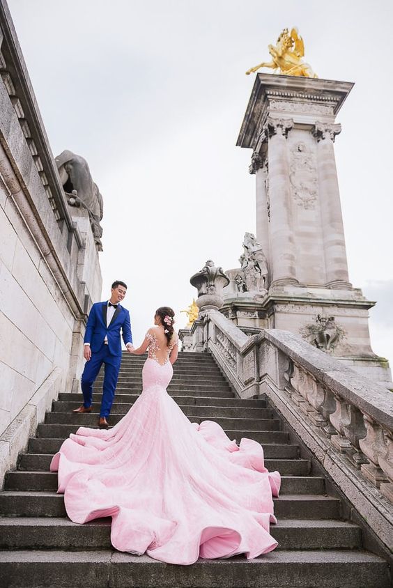 cute couple in a romantic pose