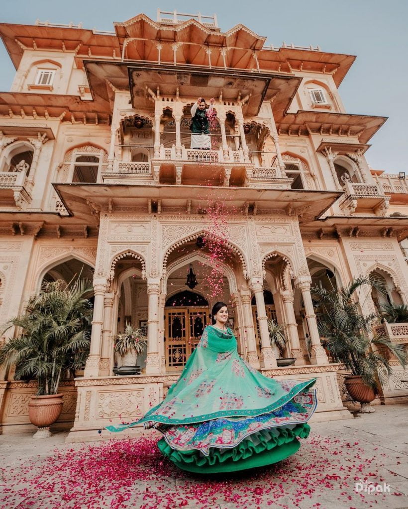 pre-marriage shoot in a palace