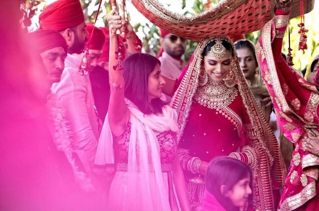 Deepika Padukone's Bridal Entry Chaadar