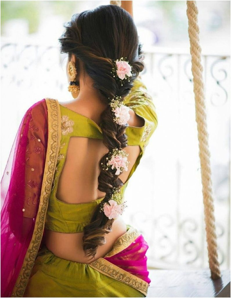 The best hairstyles for every kind of sari and lehenga neckline | VOGUE  India | Vogue India