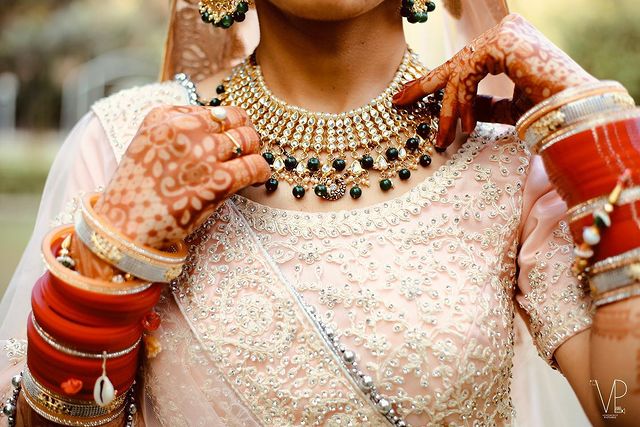 Artificial Indian bridal jewelry