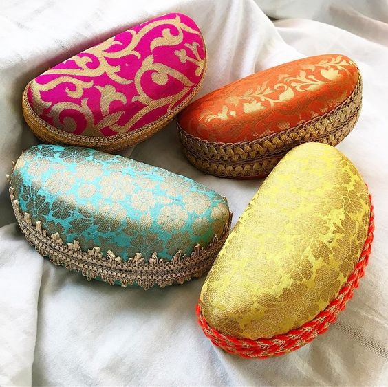 silk sunglasses case wedding favor ideas