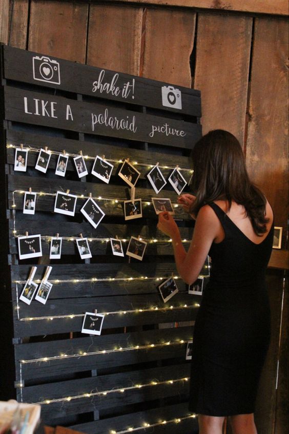 polaroid photo display ideas