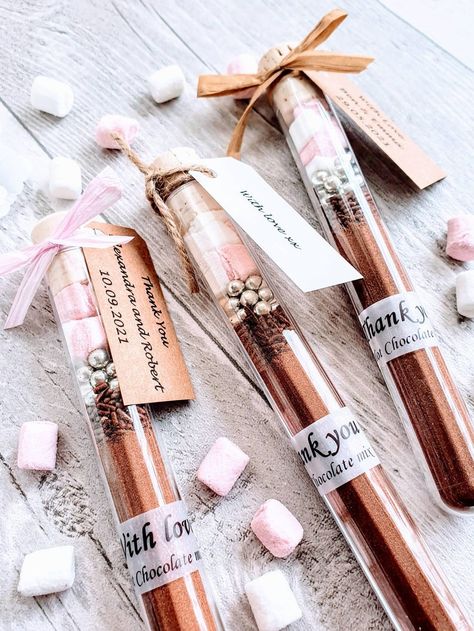 personalized test tube wedding favors 