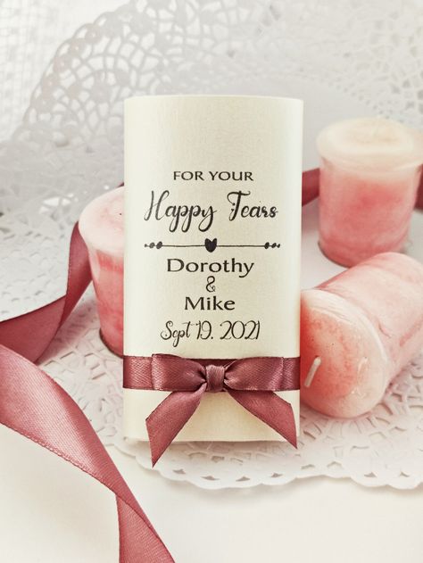 wedding tissues for happy tears