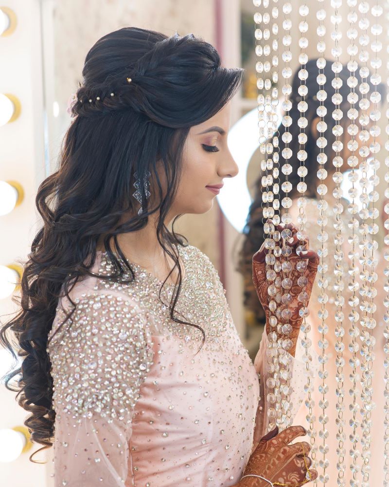 30 Easy  Best Indian Hairstyles for Gown for all Hair Types  Events