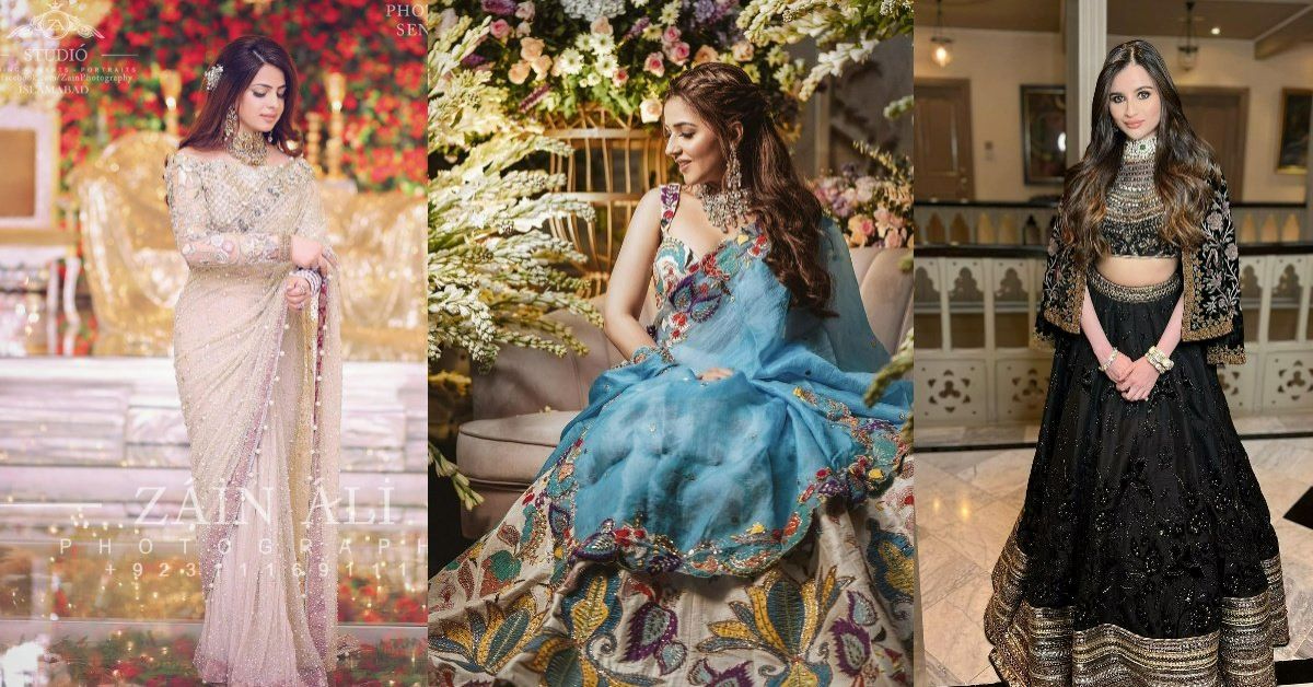 Latest Trending Engagement Dresses for Brides - Styl Inc