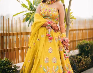  50+ Latest & Best Haldi Outfit & Dress Ideas for Brides Inspired by Pinterest