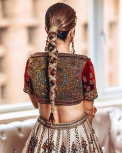 Hairstyle For Lehenga - 20+ Modern, Curly & Bridal Lehenga Hairstyles