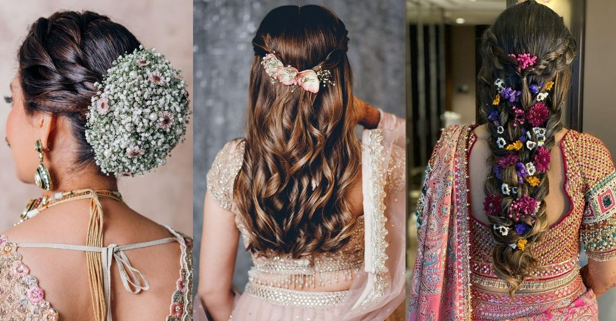 15 Best Bridal Hairstyle For 2023 Indian Brides  Dulhan Hairstyle