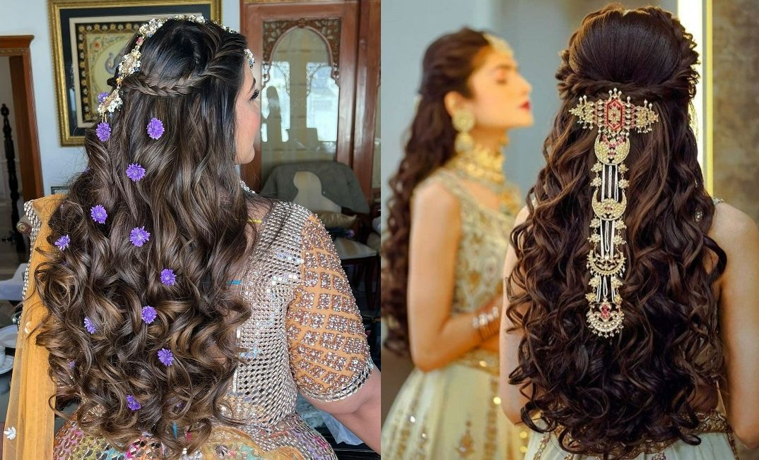 15 Latest Elegant and Mesmerizing Hairstyles for Lehenga Choli