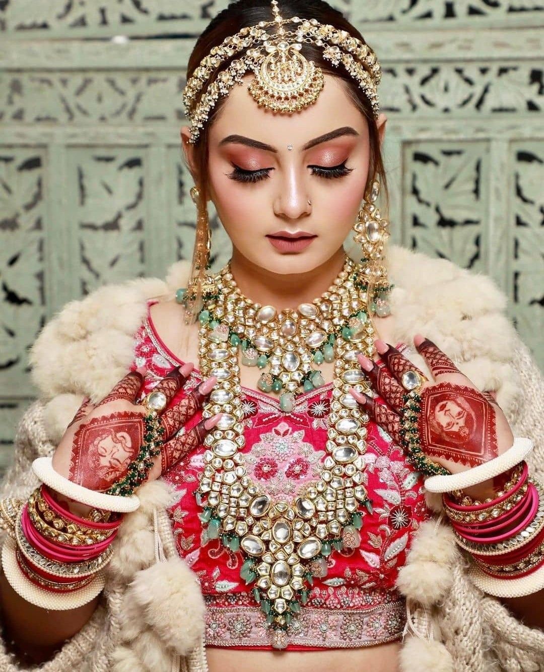 Latest matha patti designs for super glam wedding look - YouTube