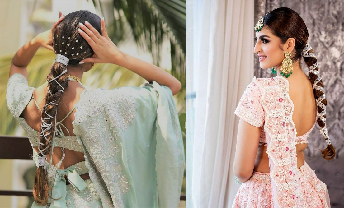 Latest Hairstyles for Engagement for Brides to Complement Your Lehenga Look