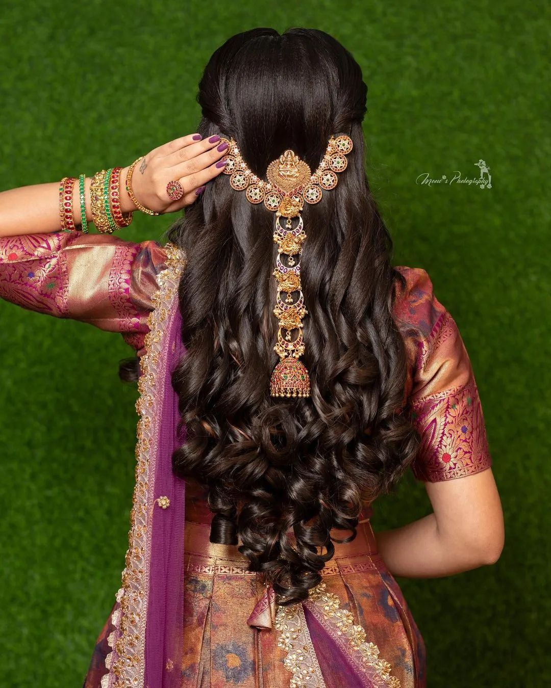 Latest & Best Kashees Hairstyles Bridal Wedding Party Wear (4) -  StylesGap.com