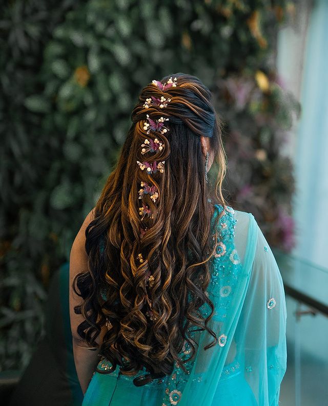 Details more than 92 hairstyle for sangeet sandhya super hot - in.eteachers