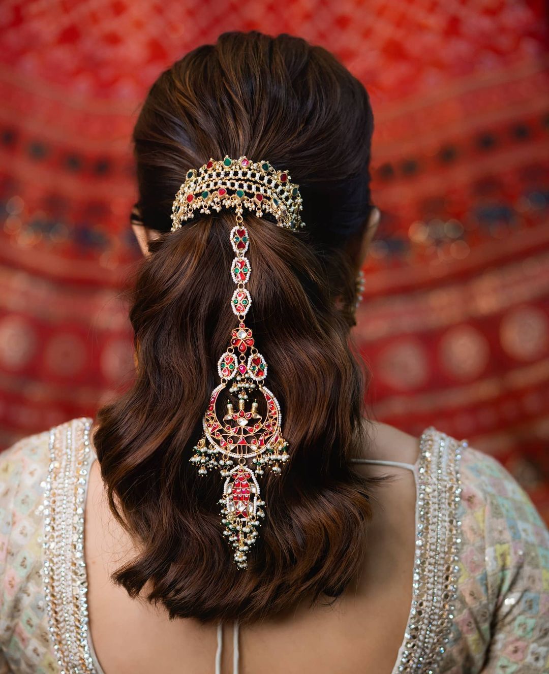 White Lehenga Delight