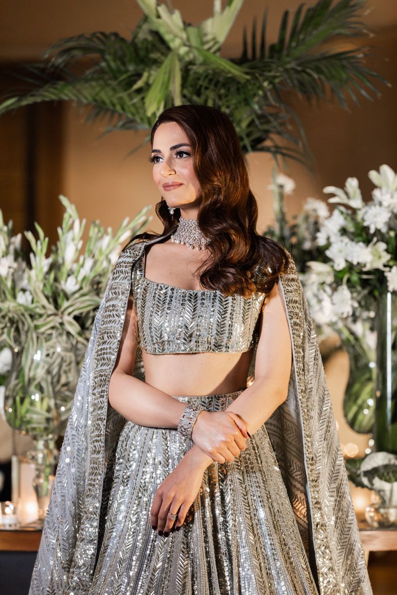 Floral Art Silk Sangeet Designer Lehenga Choli