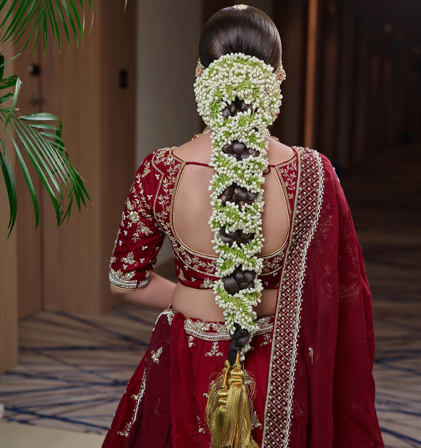 Top 82+ indian wedding hairstyle with flowers - ceg.edu.vn