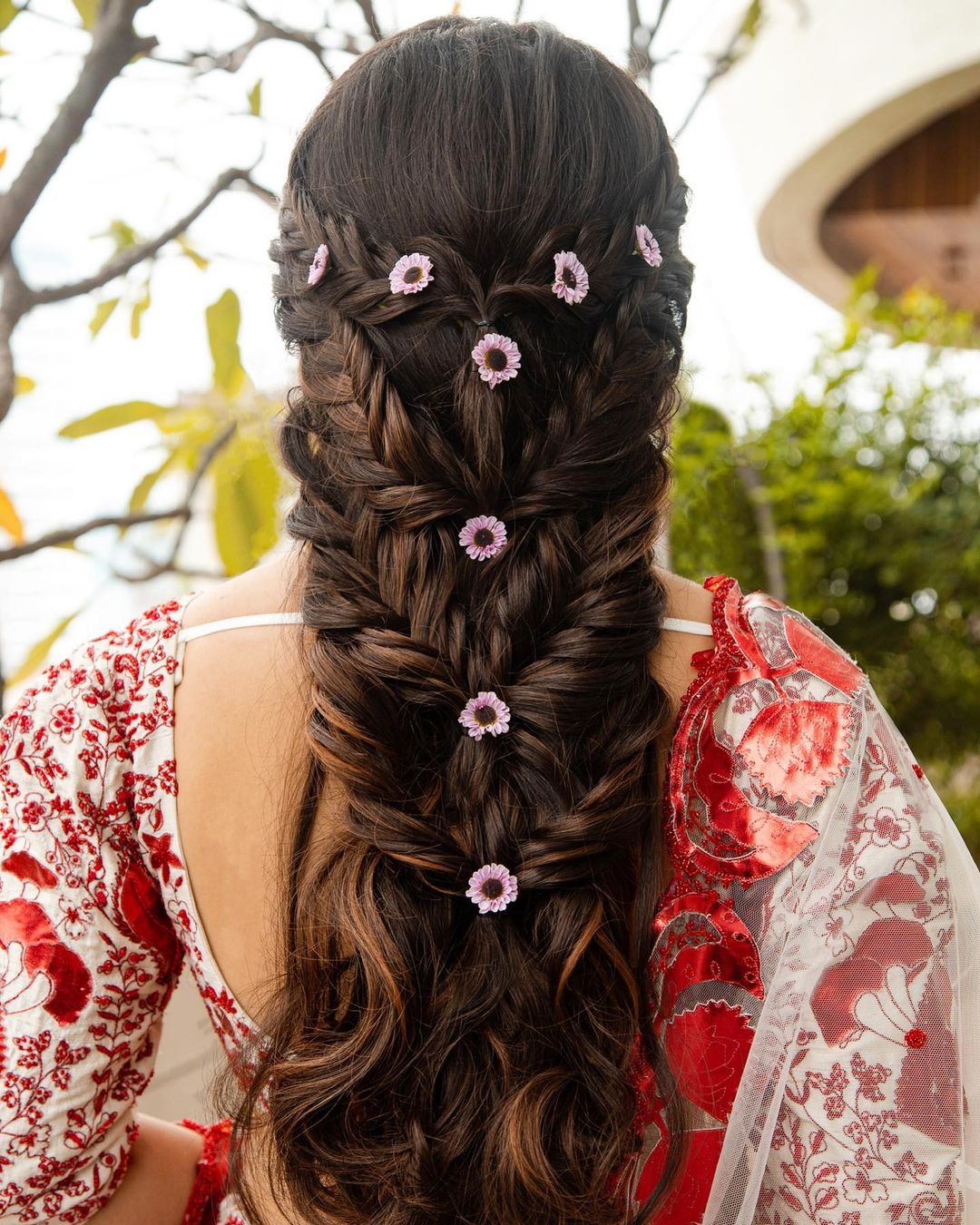 50+ Stunning Indian Hairstyles for Reception | Hair styles, Pony hairstyles,  Stylish ponytail