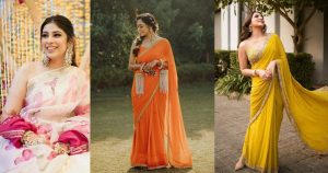 30+ Haldi Sarees for Brides for 2024: Silk, Designer, & More!