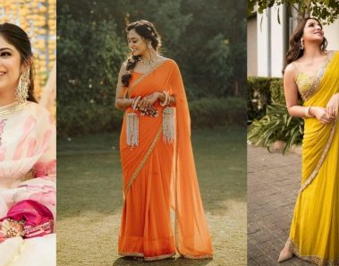  30+ Haldi Sarees for Brides for 2024: Silk, Designer, & More!