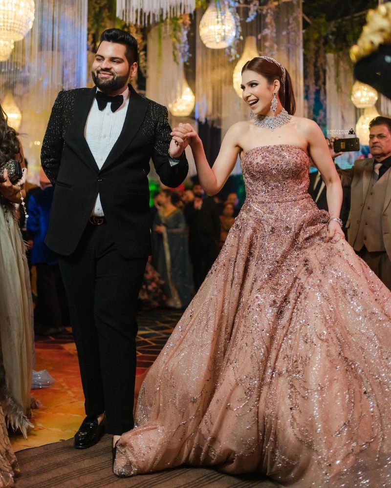 7 Best Offbeat Cocktail Gowns That These Real Brides Wore-#trendalert!