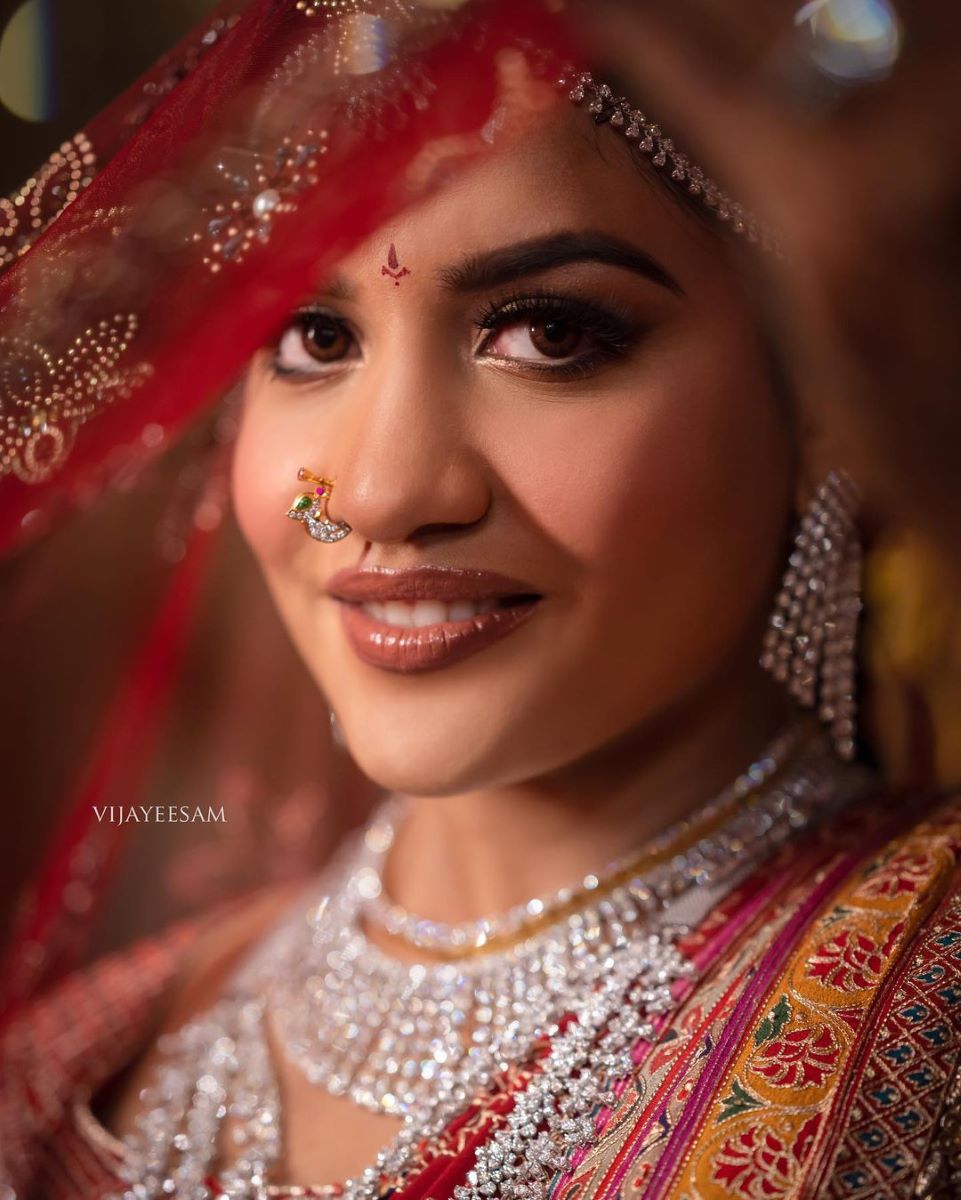 simple south indian bridal makeup for dark dusky skin