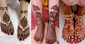 30+ Most Simple & Easy Foot Mehndi Designs for 2024 Brides