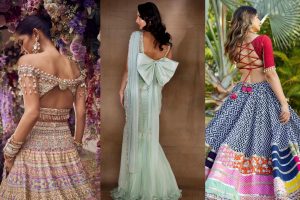 20+ Oh So Pretty Backless Blouse Designs to Amp Up Your Attire!