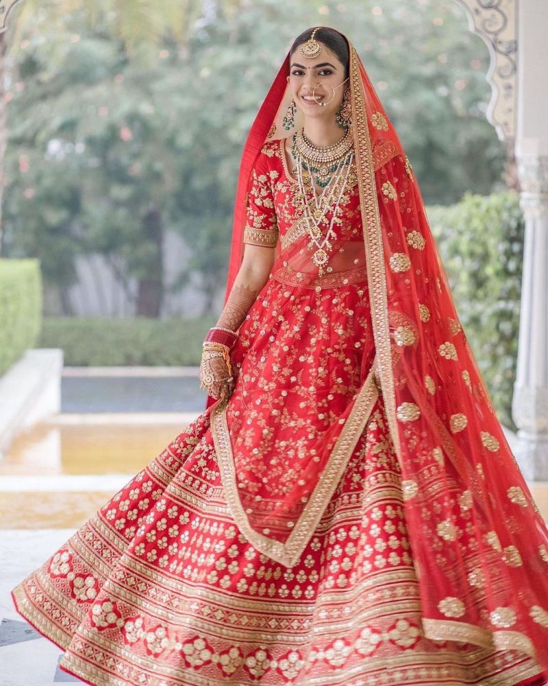 small bridal chura design for punjabi bride